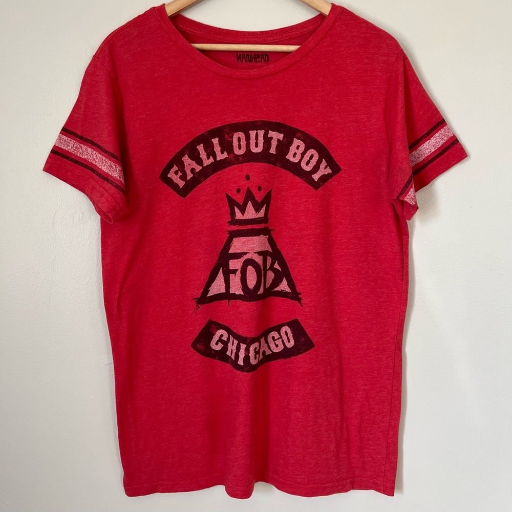 Manhead Fall Out Boy Chicago T-Shrt Size M